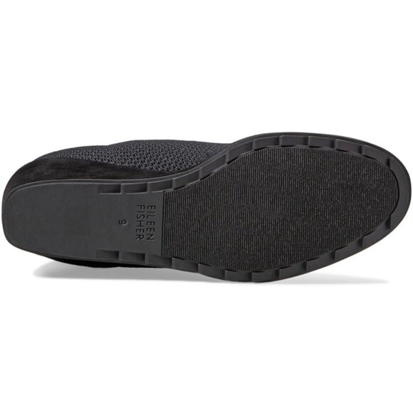 Eileen Fisher Kasana Tall Wedge Knit Boots Black Size 8 New - Picture 11 of 11